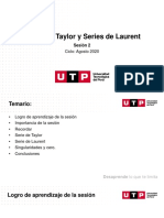 S09s2 Material - Serie de Taylor y Series Delaurent PDF