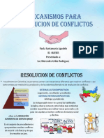 Mecanismos para Resolucion de Conflictos PDF