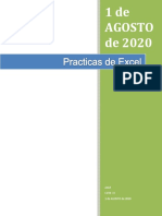 Practicas de Excel AGOSTO02020