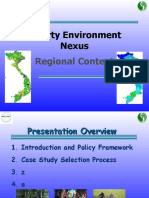 Poverty Environment Nexus: Regional Context