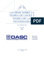 Informe de Teoría de Locke