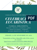 Invitación Eucaristía