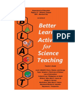 B L A S T: Better Learning Activities Science Teaching