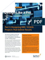 Design Like A Pro: Part 3: Designing HMI / SCADA Projects That Deliver Results