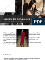 Dressing For The Occasion: The Dress Code Guide of The Western World