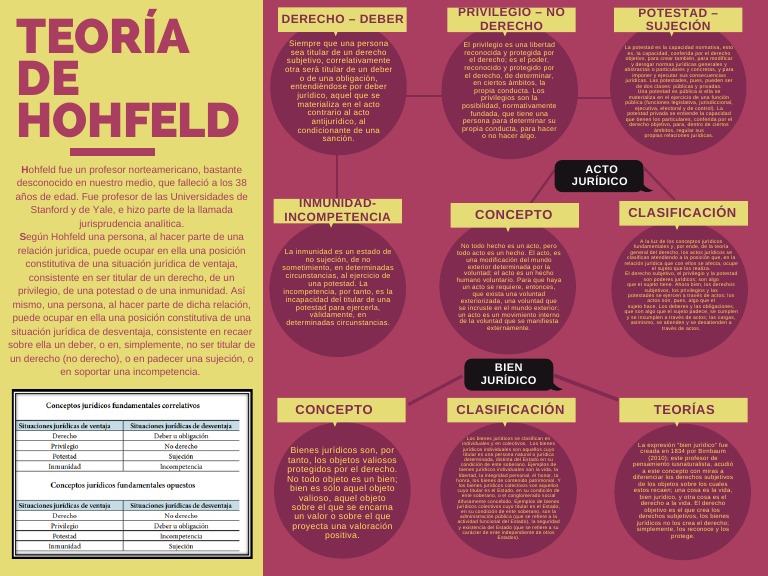Teoría de Hohfeld: Derechos y Deberes | PDF | Instituciones sociales ...