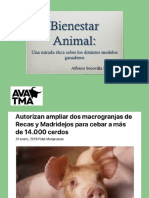 Alfonso Senovilla Bienestar Animal Una Mirada Etica Sobre Los Distintos Modelos Ganaderos Curso Soberania Alimentaria 1 PDF