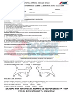 Ficha Consentimiento para Peluqueria de Mascotas PDF