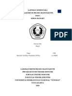 Laporan Sementara Praktikum Proses Manufaktur Bab I Kerja Bangku