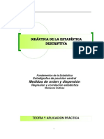 Didáctica de La Estadística Descriptiva