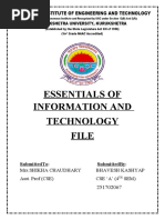 Essentials of Information and Technology File: Submittedto: Submittedby