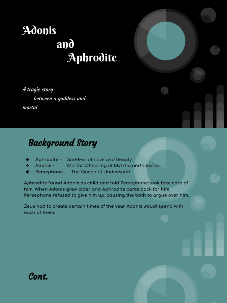 Adonis And Aphrodite Pdf Aphrodite Greek Mythology