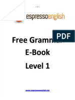 Free Grammar Free Grammar Ebook E-Book Level 1 Level 1