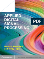 Applied Digital Signal Processing PDF