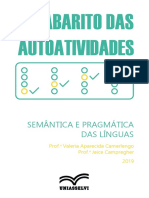 Semântica e Pragmática-Caderno-gabarito PDF