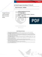 Bukti Pemesanan Uang Peringatan Kemerdekaan 75 Tahun RI NCBTNI PDF