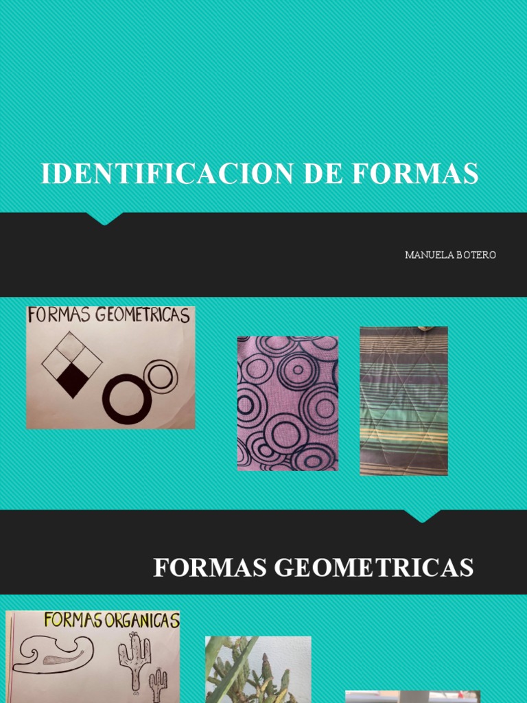 Identificación de Formas Geométricas | PDF