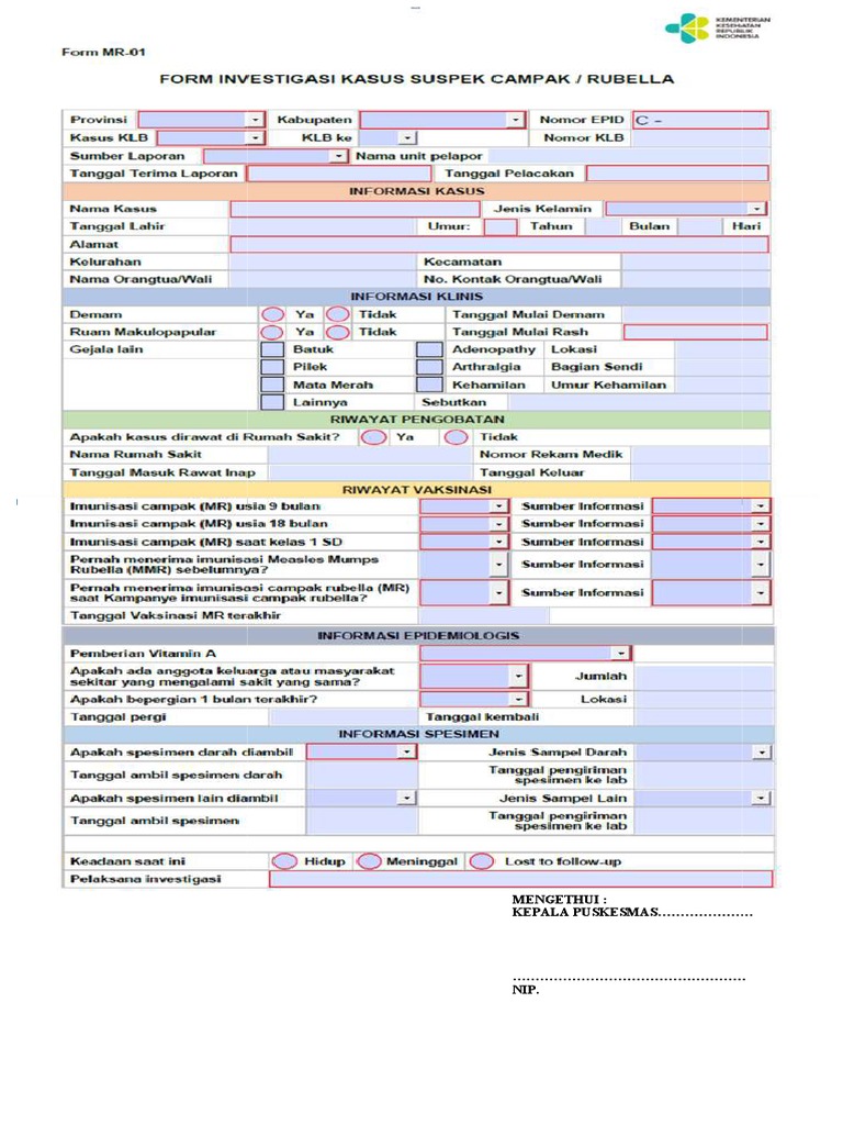 Format MR 01 PDF | PDF