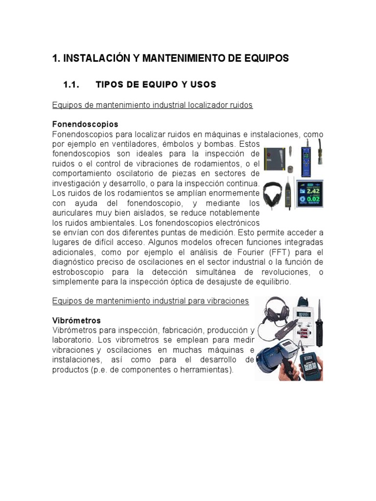 Instalación Y Mantenimiento De Equipos Pdf Caldera Agua