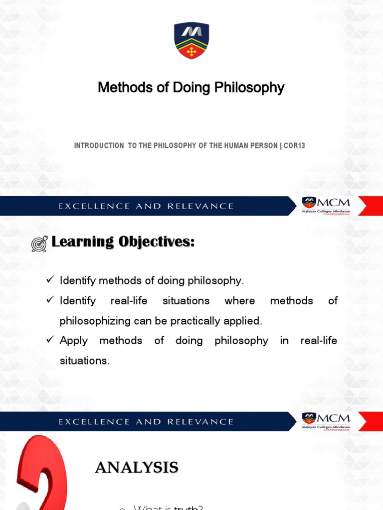Four Methods of Philosophizing | PDF | Scientific Method | Dialectic