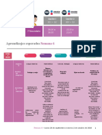 Aprendizajes Espaerados Semana 6