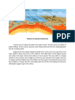 Process of Magma Formation in the Upper Mantle