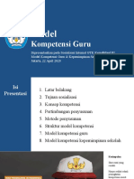 Presentasi Model Kompetensi Guru_KS