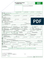 Formulario - Solicitud Autorizacion Embarque 602 2013 PDF