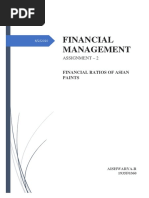 Financial Management: Assignment - 2