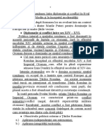 Spațiul românesc între diplomație și conflict în Evul Mediu și la începutul modernității.docx