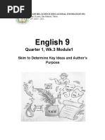 English9 q1 m1 Wk3 Skim-To-Determine-Key-Ideas-And-Authors-Purpose