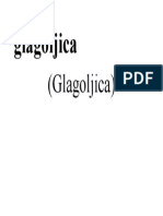 Glagoljica