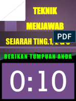 Teknik Menjawab Sejarah Ting.1,2 & 3