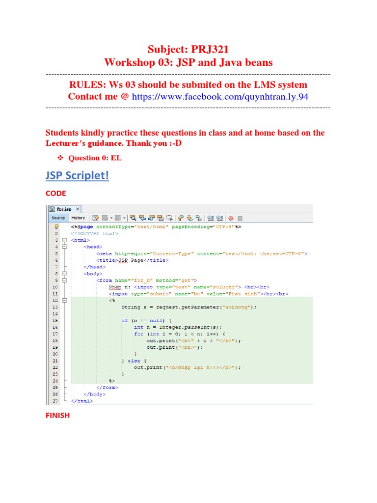 JSP & JavaBeans Login System Guide | PDF | Java Servlet | Computer ...