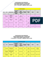 Jadual Peperiksaan Akhir Dalam Talian - Kursus Generik, Elektif Dan Mpu FBK 20192020 Semester 2 PDF