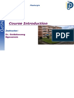 Course Introduction: Instructor