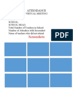 School ID - School - Attendance Virtual Meeting Day 1 - Nov.92020