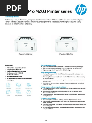 m203 printer