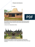 5 Rumah Adat Indonesia