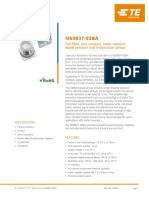 MS5837-02BA: Gel-Filled, Ultra-Compact, Water Resistant Digital Pressure and Temperature Sensor