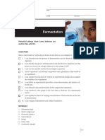 Fermentation Lab Activity PDF