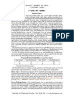 Machinery Handbook - Standard Tapers