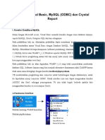 Koneksi Visual Basic&MySQL (ODBC) PDF