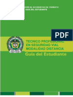 Módulo INVESTIGACIÓN DE ACCIDENTES DE TRÁNSITO 