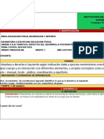 Plan de Clase Derecha Izquierda