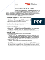 NCCN Practice Guidelines Narrative Summary of Indications For FDG PET and PET/CT