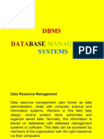 Dbms Intro