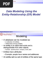 Data Modeling Using The Entity-Relationship (ER) Model