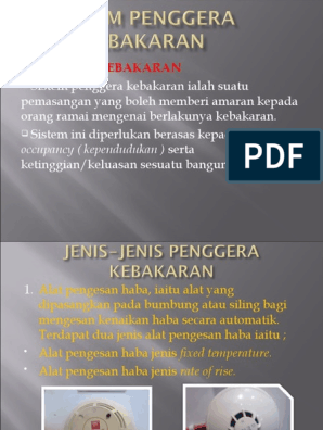 Sistem Penggera Kebakaran 3