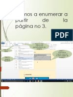 Vamos A Enumerar A Partir de La PDF